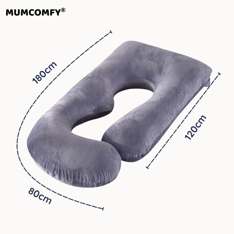 Coussin de Grossesse G-shape — Velours Doux