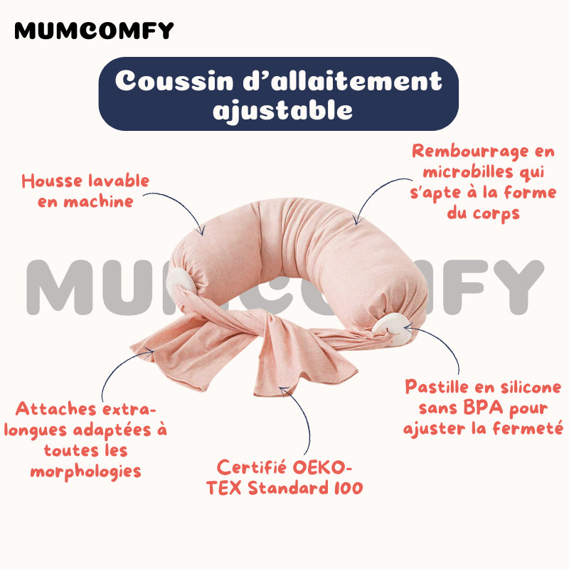 Coussin de grossesse et d'allaitement - 20x80 cm - Serenity®