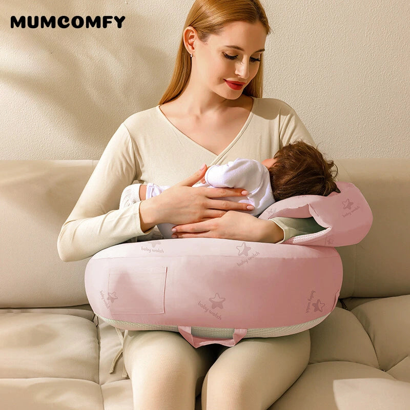 Coussin d'allaitement ergonomique incliné à 15° - Mumcomfy®