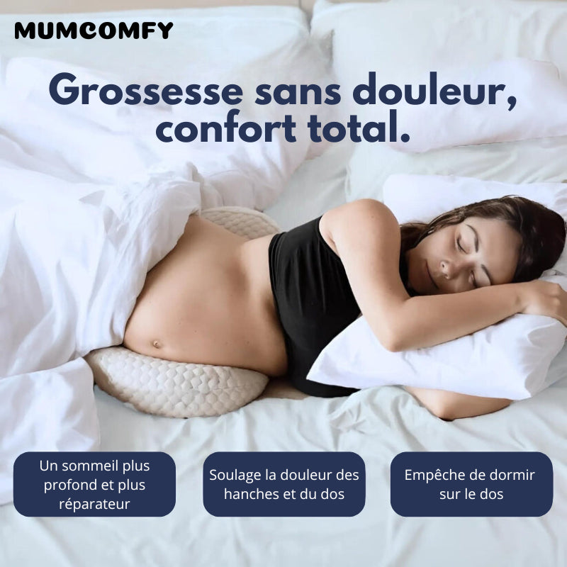 Coussin de grossesse et d'allaitement ergonomique - MumComfort®