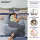 Coussin de Grossesse C-shape — Velours Signature