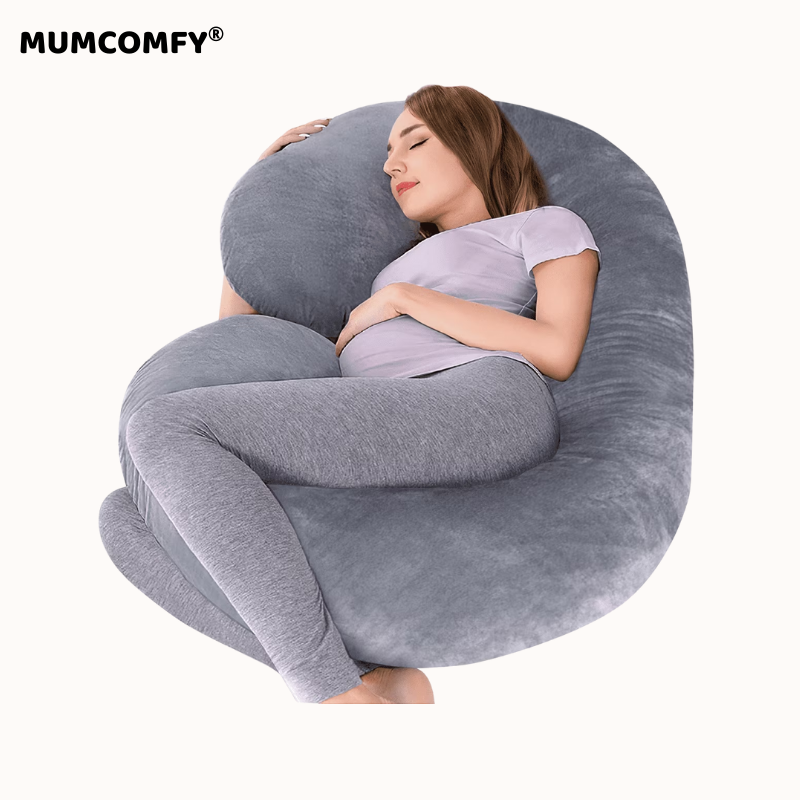 Coussin de Grossesse C-shape — Velours Signature