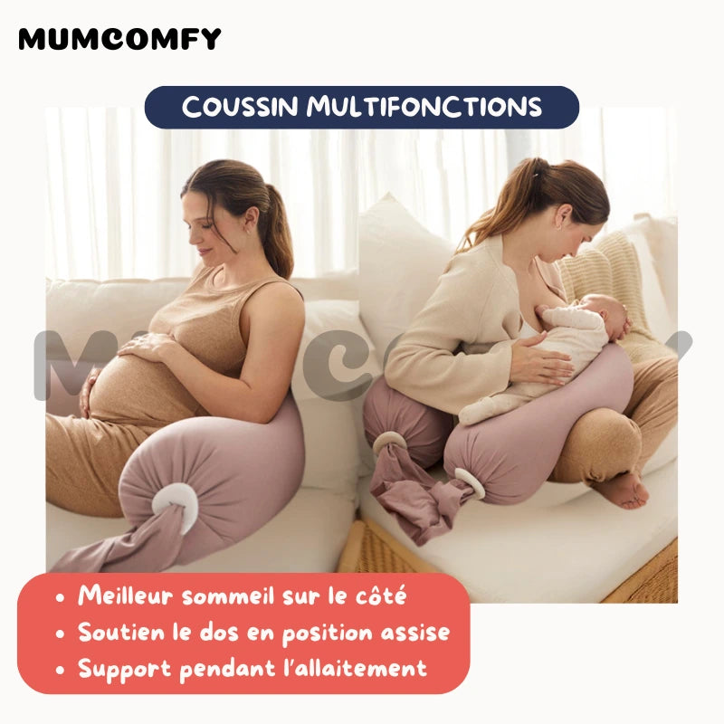 Coussin de grossesse et d'allaitement - 20x150 cm - Serenity®