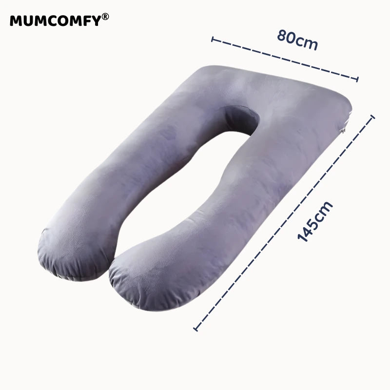 Coussin de Grossesse U-shape — Velours Signature