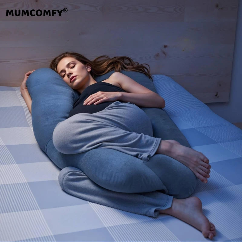 Coussin de Grossesse U-shape — Velours Signature
