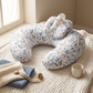 Coussin Papillon Duo Bleues — démonstration fonction anti-régurgitation avec biberon